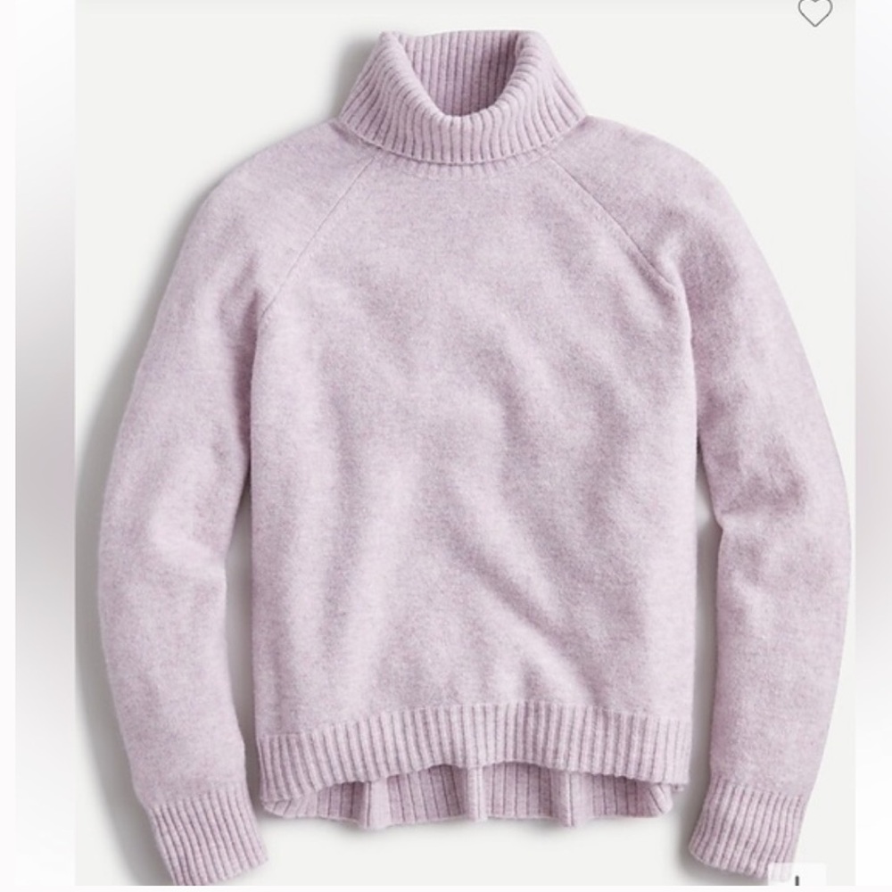 J.Crew Super Soft Yarn Lilac sweater size XXS